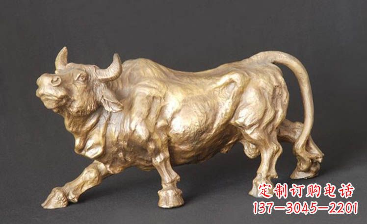 江西西班牙斗牛-鎏金牛