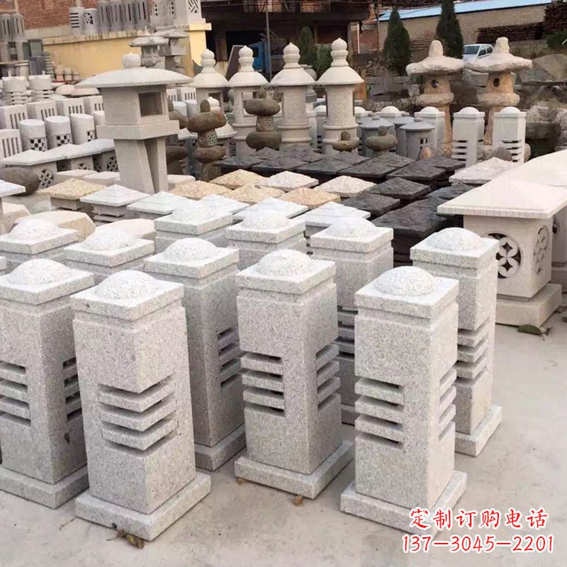 江西现代简约石雕灯笼