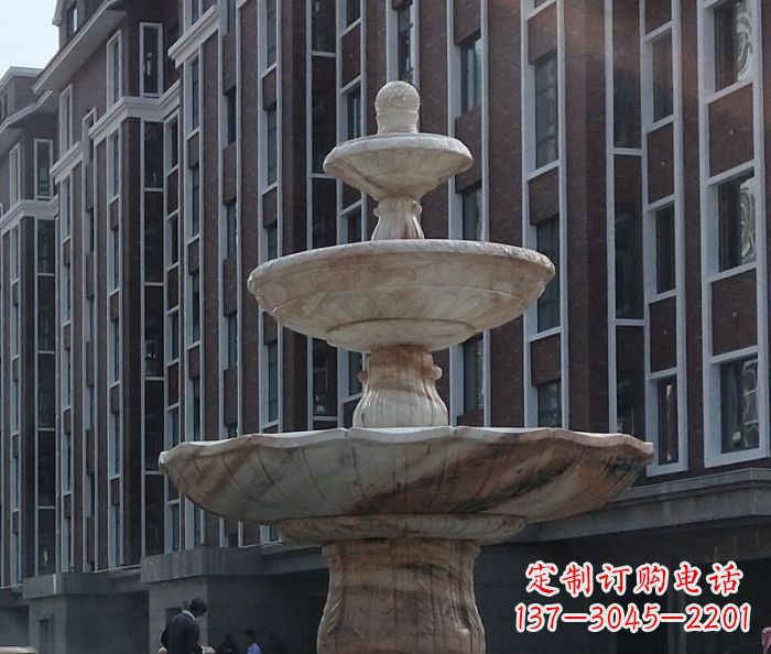 江西小区景观大型喷泉石雕 (6)