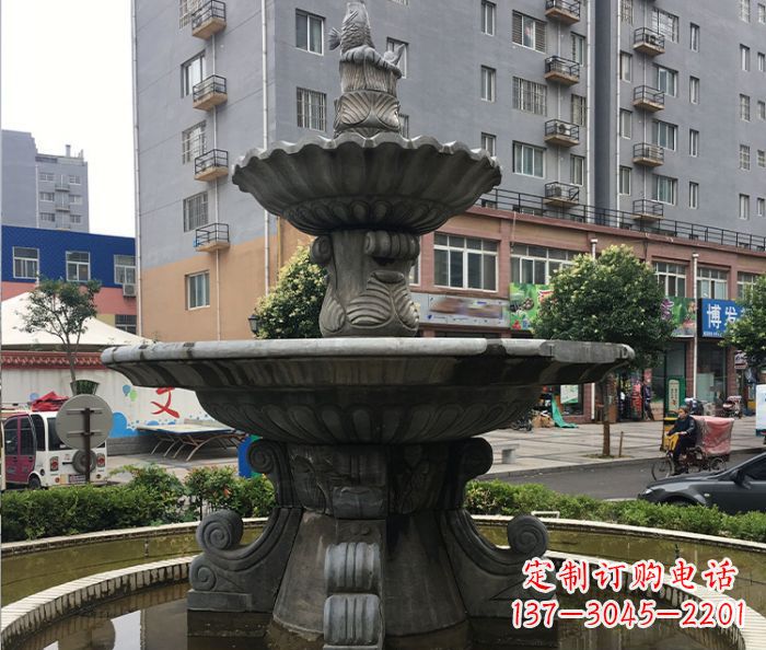 江西小区景观仿古喷泉石雕