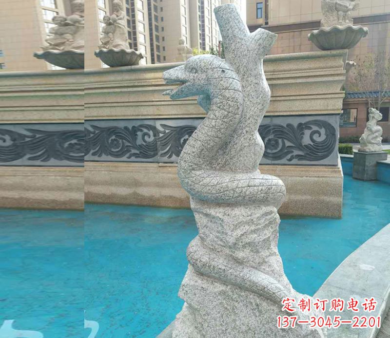 江西小区十二生肖雕塑动物石雕