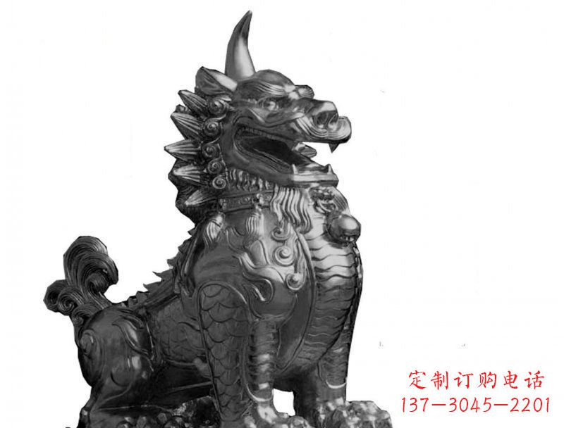 江西獬豸法院景观铜雕