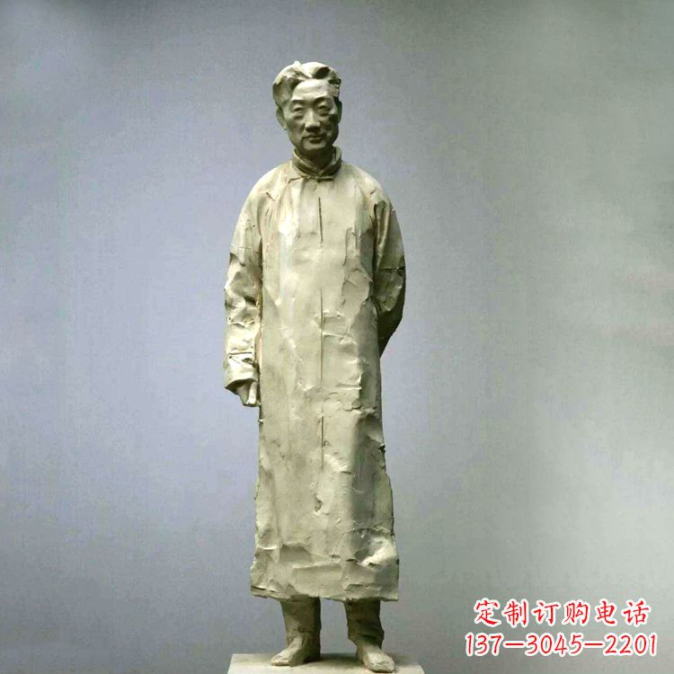 江西徐悲鸿雕塑像石雕历史名人雕像