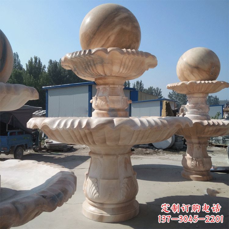 江西一米的喷泉石雕