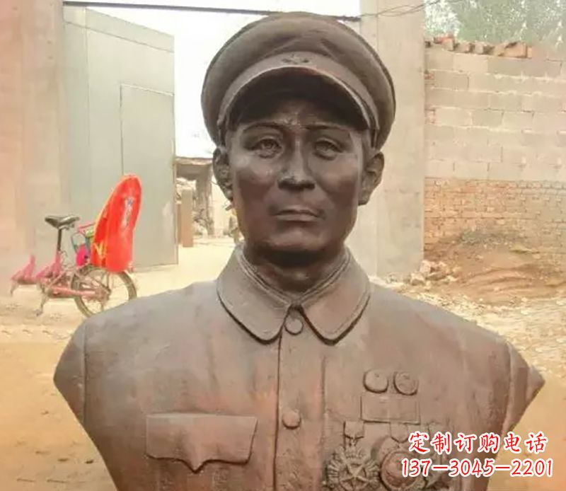 江西元帅名人胸像铜雕