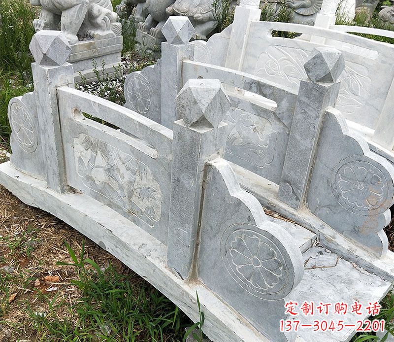 江西园林仿古石拱桥景观石雕 (2)