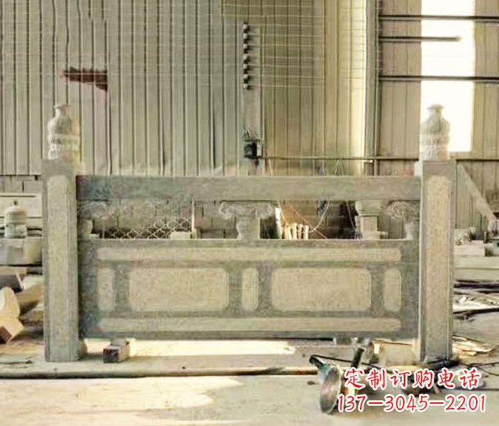 江西园林仿古石栏板景观石雕_2 (2)