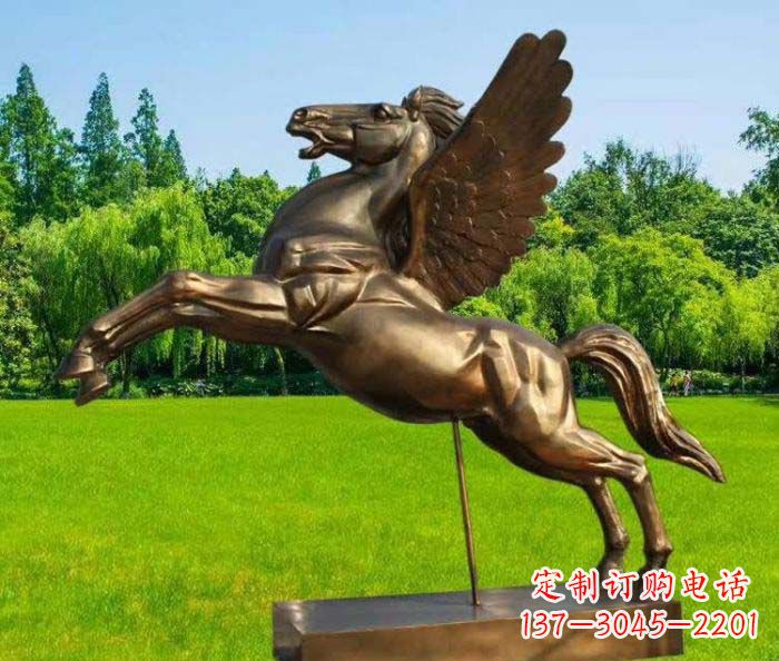 江西园林飞马铜雕