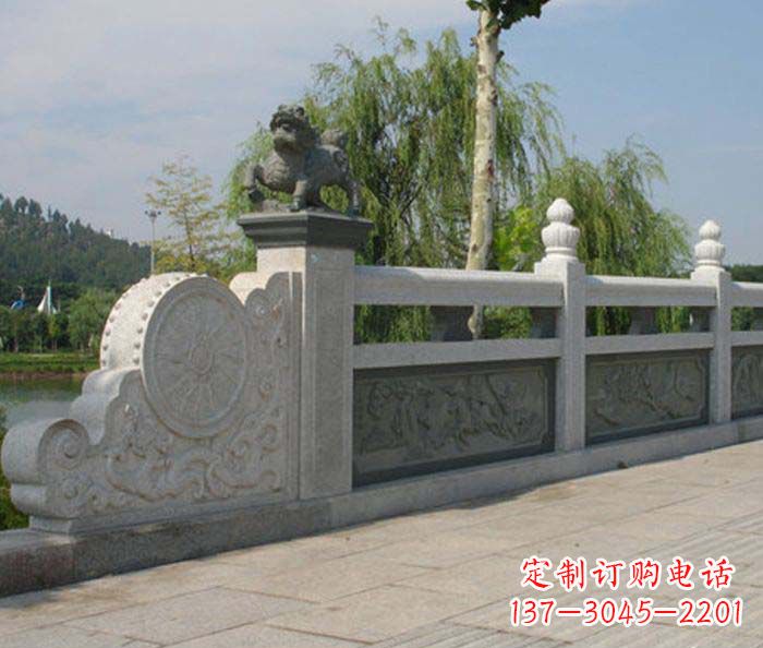 江西园林景观大理石栏板雕塑