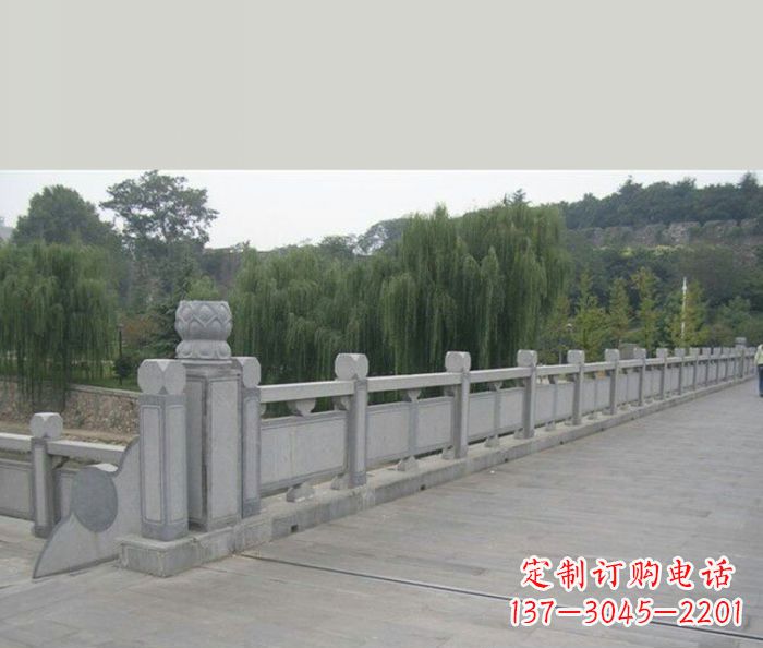 江西园林景观大理石栏杆石雕 (4)