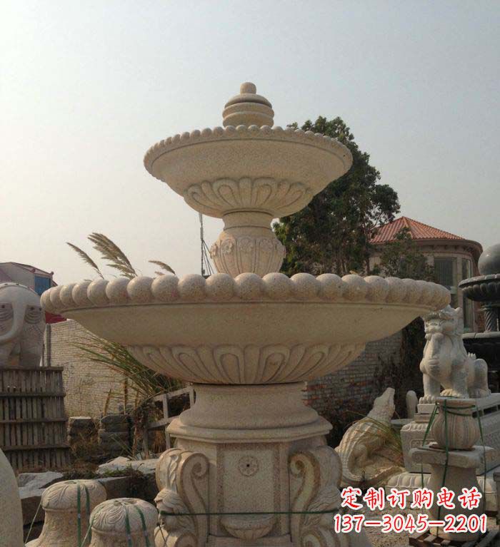 江西园林景观大型喷泉石雕
