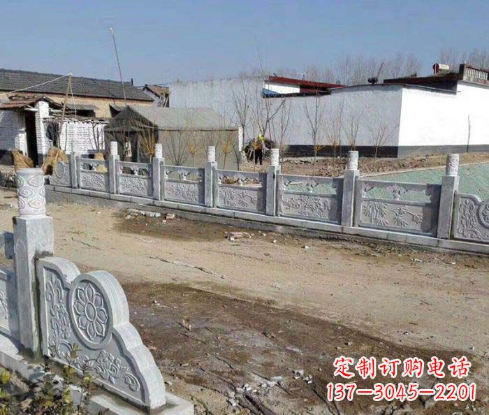 江西园林景观仿古栏板石雕