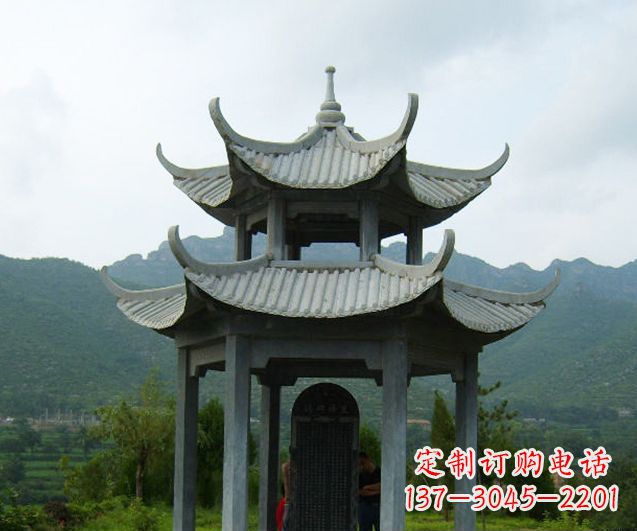 江西园林景观仿古凉亭石雕
