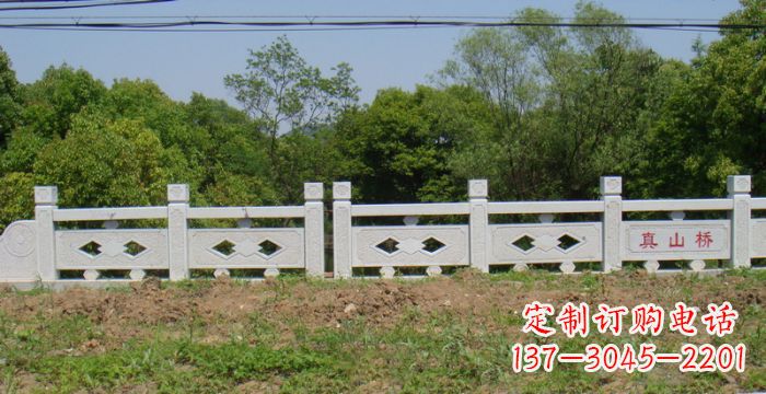 江西园林景观真山桥石雕栏板 (2)