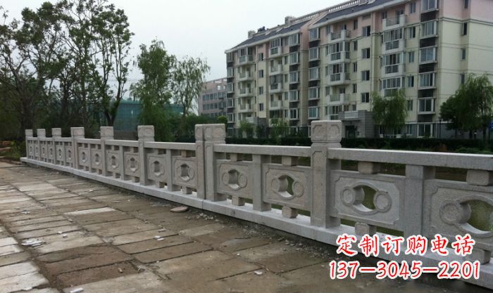 江西园林景观真山桥石雕栏板 (3)