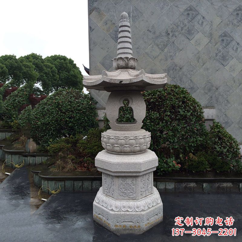 江西园林石雕灯笼