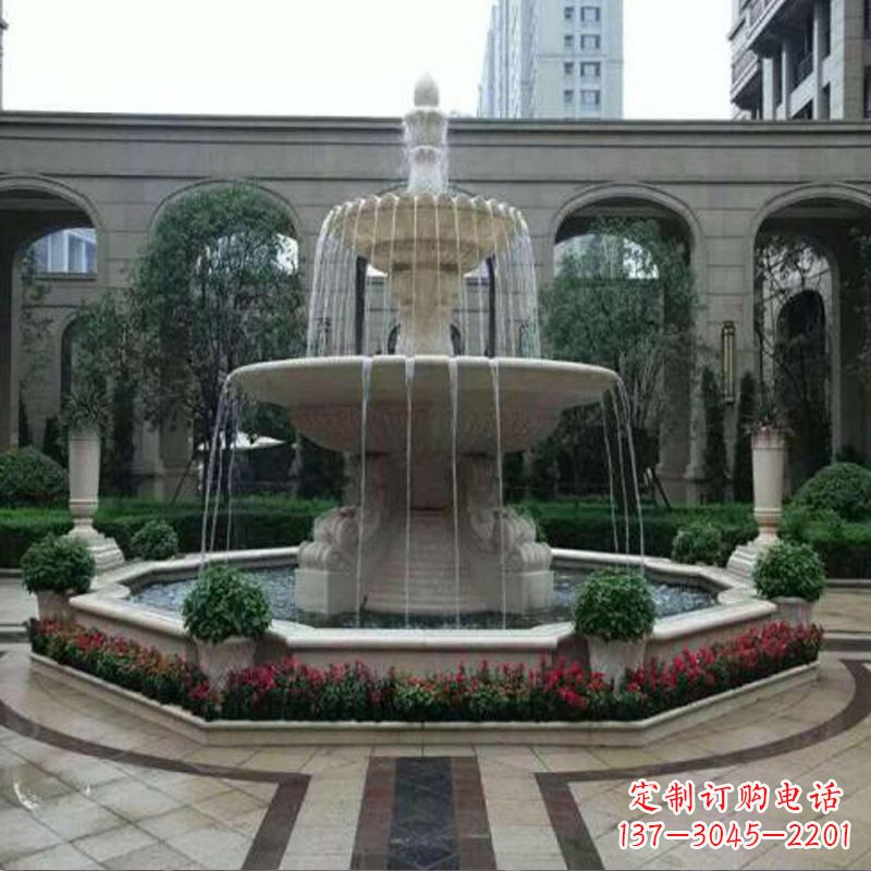 江西园林石雕喷泉雕塑