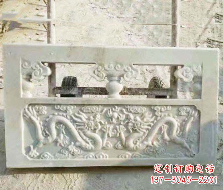 江西园林石浮雕栏板景观石雕