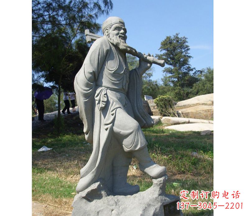 江西张果老八仙雕塑