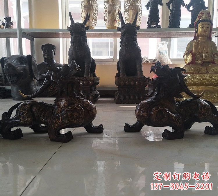 江西招财辟邪貔貅铜雕