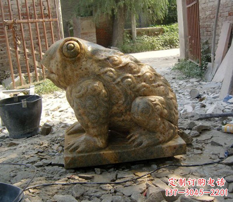江西招财青蛙石雕