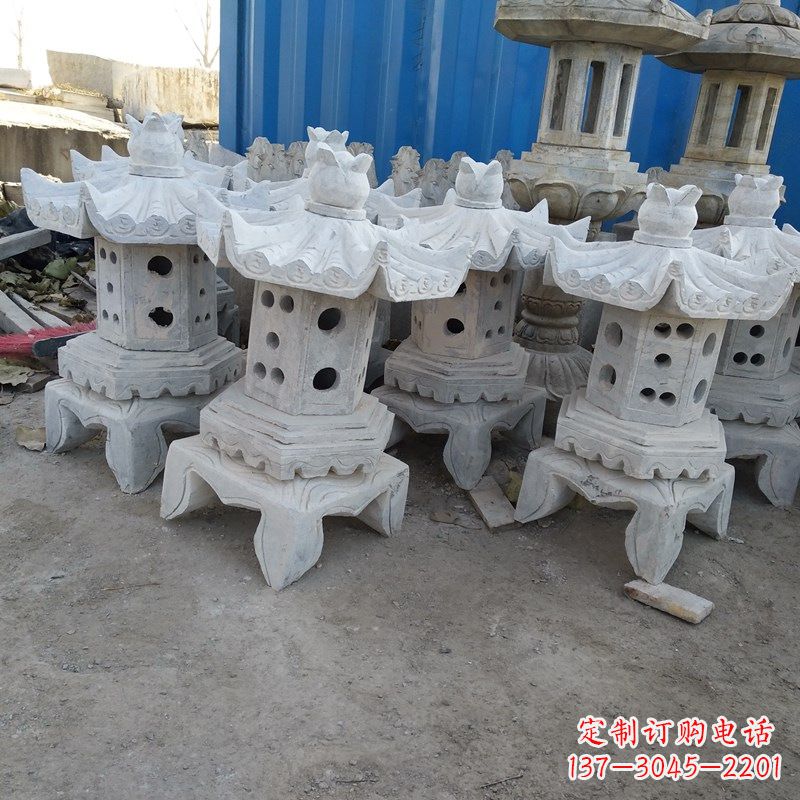 江西中式古代石灯笼