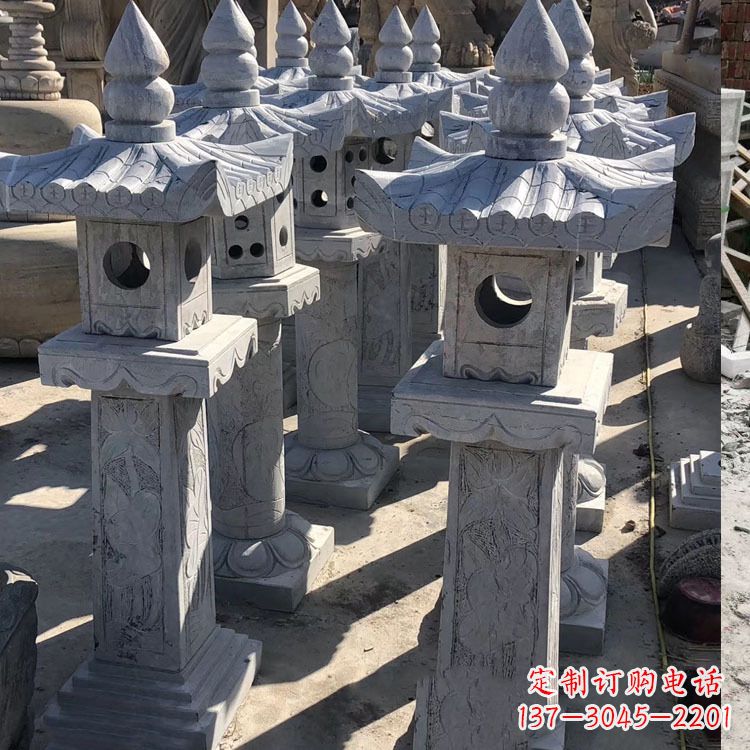 江西中式汉代石雕灯笼