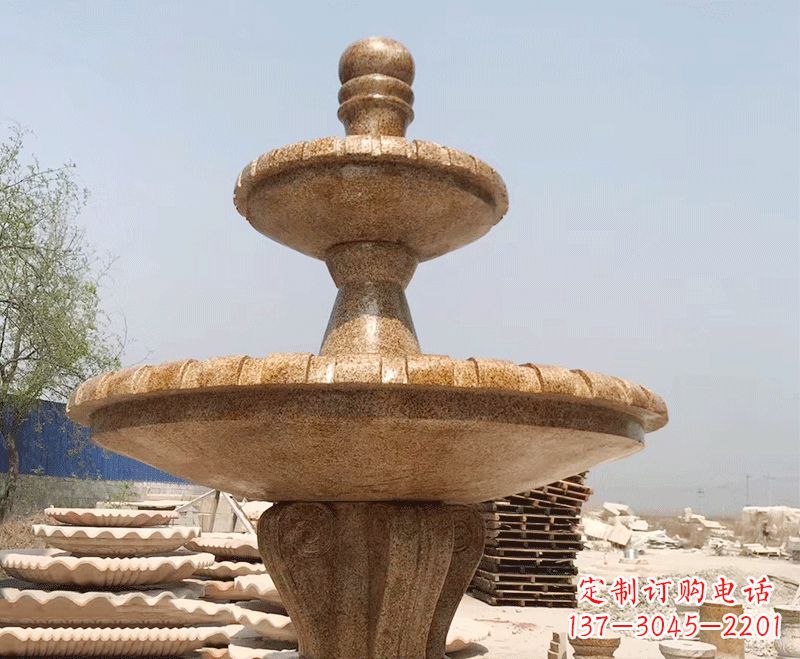 江西中式石雕喷泉