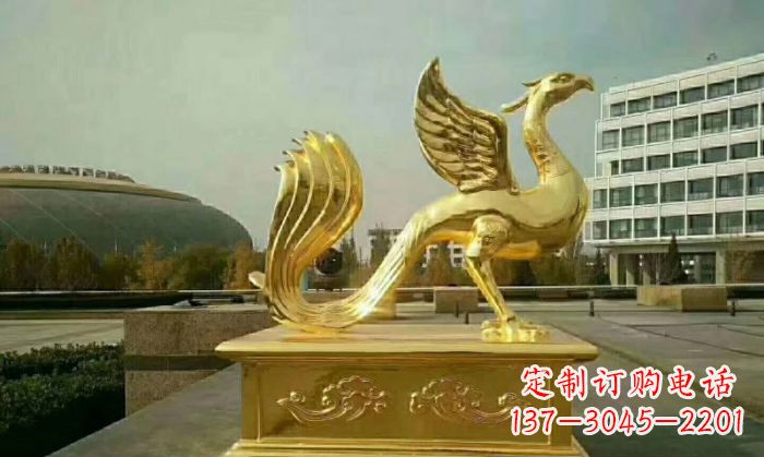 江西朱雀铜雕