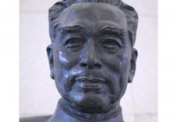 江西周恩来头像铜雕