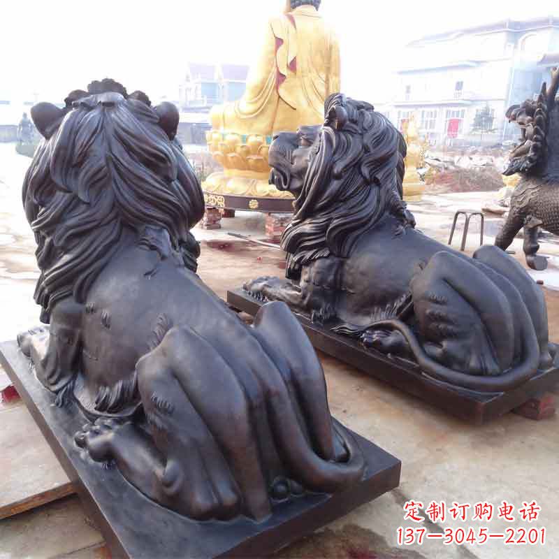 江西铸铜汇丰狮子
