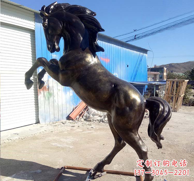 江西铸铜立马