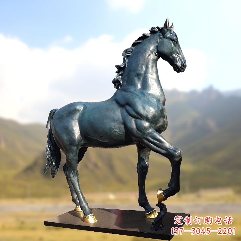 江西铸铜马铜雕塑
