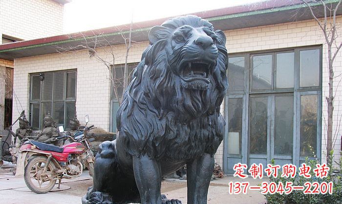 江西铸铜狮子铜雕