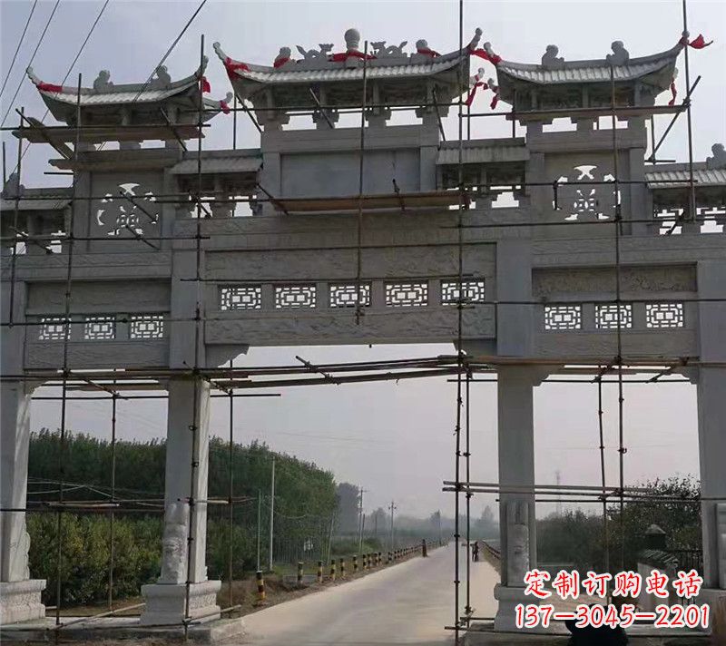 江西宗祠石牌坊