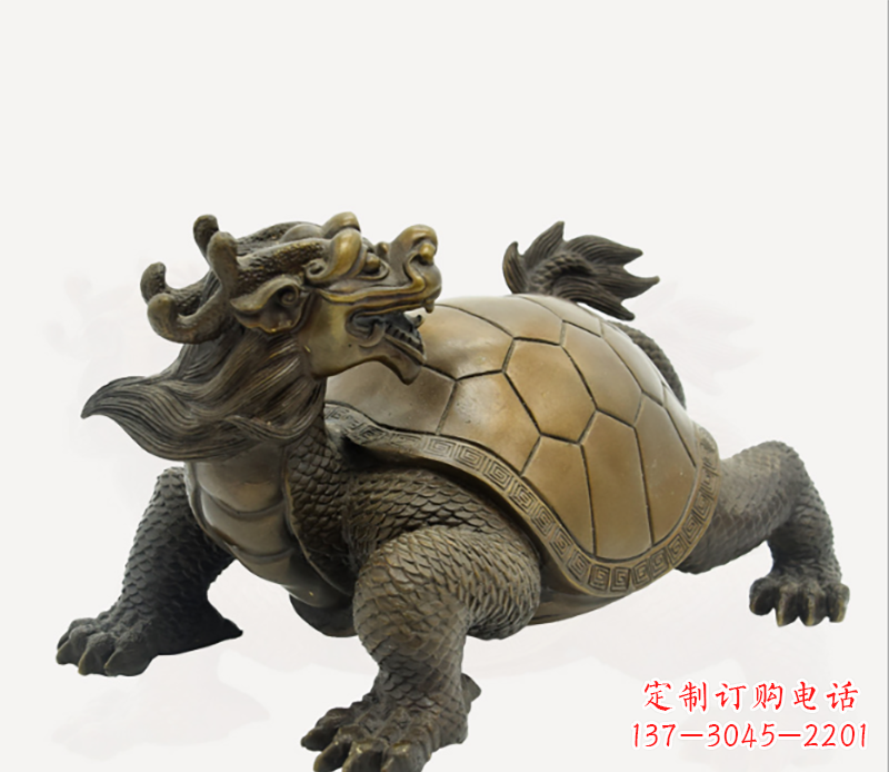 江西招财龙龟铜雕